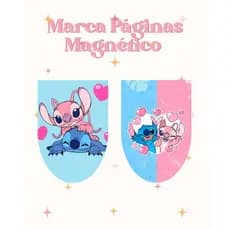 Kit de Marcador de Páginas Magnéticos Personagens - Marca Páginas magnéticos Personagens