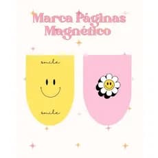 Marca Páginas Magnéticos - Marcador de Páginas Magnéticos - Envio imediato
