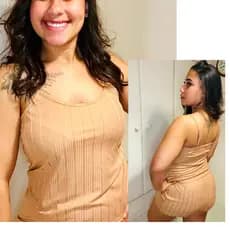Pijama Curto Feminino Alça Tecido Canelado Leve Confortável Casual