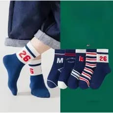 Kit 12 Pares de Meias Infantil Masculino Bebê Menino Recém Nascidos