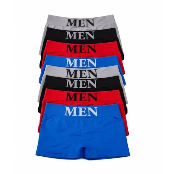 Kit Cuecas Boxer Masculino Alta Qualidade Microfibra Sem Costura