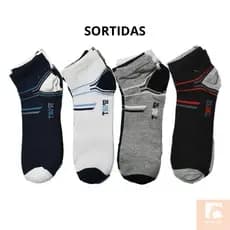 Kits de Pares de Meia Soquete Sortida Confortável Unissex