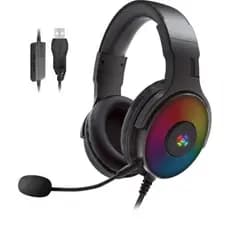 Headset Gamer Fortrek Cruiser 7.1 USB RGB Preto [F002]