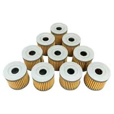 10 Filtros Óleo Yes 125 Intruder 125 Gsr 125 150 Gs 120 Burgman 125 Apache 150 Comet250