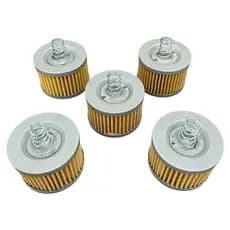 5 Filtros Óleo Fazer 150 125I Xtz Crosser 150 Factor 150 125I Com Anel Oring