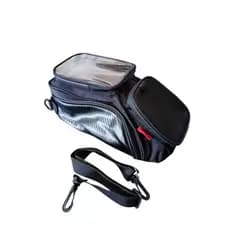 Bolsa De Tanque Alforge Mala Impermeável Para Moto Universal Magnética