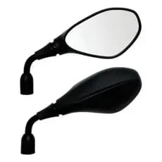 Retrovisor Gs 650 F800 Fixo Rosca Honda Par HASTE CURTA