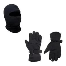 Toca Ninja Balaclava + Luva Para Frio Motociclista