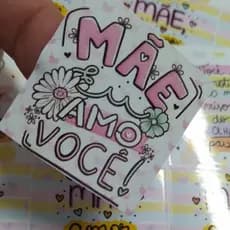 40 Etiquetas Adesivas - Dia das Mães