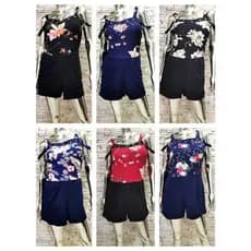 Macaquinho Floral Feminino Z011
