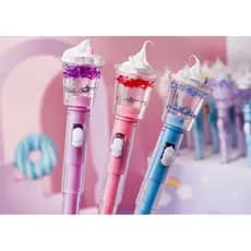 Caneta Em Gel Fofa  Com led