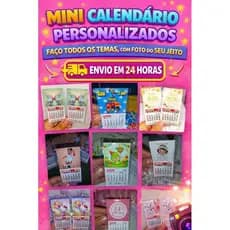 Mini calendário 2027 (ENVIO EM 24 HORAS)"