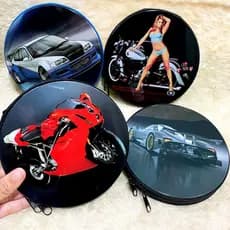 Porta Cd Para 24 Cds ou dvd Carro ou Moto