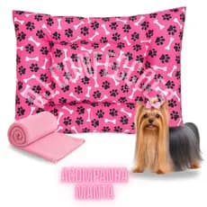 Caminha + Manta Soft para Cachorro ou Gato Médio e Grande Confortável e Macia - Lavável e térmica