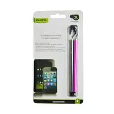 Kit C/ 2 Canetas Touch Screen Grafite E Rosa
