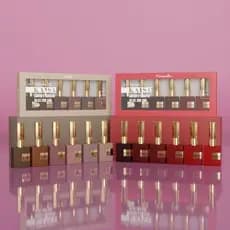 Kit com 6 Esmalte em gel KAISA 15ml Esmalte Coleção Luxo