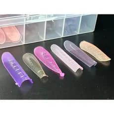 Molde F1 Colorido KAISA Diversi Color 6 Formatos Bailarina Stiletto Quadrado Curvo Mandorla Russo