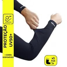 Manguito Snugg Wear Manga Esportiva Proteção UV50+ Ciclismo Corrida Beach Tennis Pesca Unissex