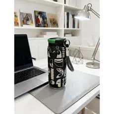 Copo Novo Térmica De Aço Inoxidável Com Estampa Criativa -N170-600ML