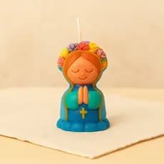 MOLDE PARA VELA NOSSA SENHORA DE APARECIDA 8 CM