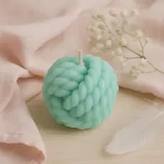 MOLDE DE SILICONE PARA VELA E SABONETE NÓ 5 CM