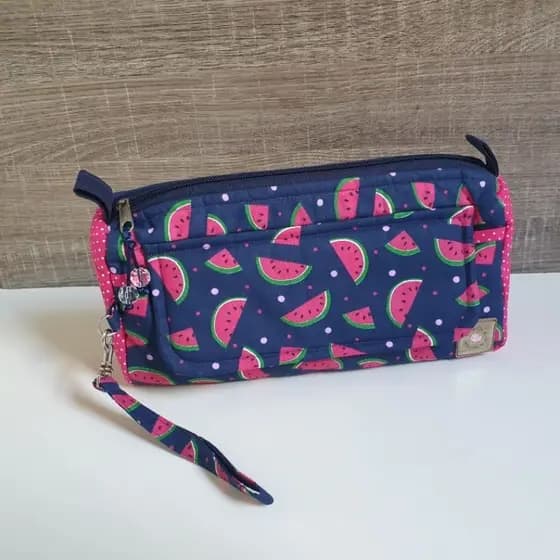 necessaire/estojo/porta maquiagem de tecido