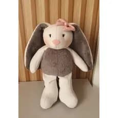 Coelho de pelúcia/26cm #coelhinhaparabebês#coelhoparacriança#coelhoartesanal