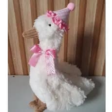 Patinho de pelúcia/ ganso de pelúcia