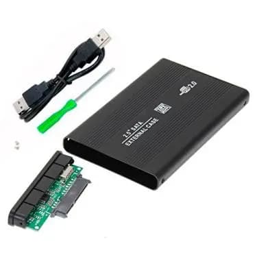Capa Case Sata Hd Usb 2.0 Notebook 2.5 de bolso Bolso Ideal Transformar Seu Hd Antigo Em Externo