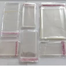 100 embalagem sacos adesivados