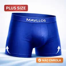Kit Cueca Masculina Plus Size XGG1 Não Aperta Não Enrola Várias Cores
