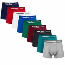 Cueca Boxer Infantil Menino Microfibra com Forro de Algodão Kit 5 ou 10
