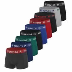 Kit 10 cuecas Boxer Cueca Box Adulto Masculina Microfibra Original Forro 100% Algodão