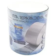 Fita Reparador A Prova D'agua Transparente 10cm X 150cm Cola