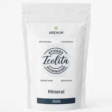 ZEOLITA CLINOPTILOLITA MINERAL VULCANICO STANDART 250G PURA