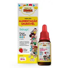 THERAPI FLORAL KIDS TURMA DA MONICA ALIMENTAÇÃO SAUDAVEL 20ML EDUCAÇÃO ALIMENTAR