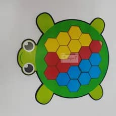 Sequência de Cores Tartaruga, Brinquedo pedagógico Educativo