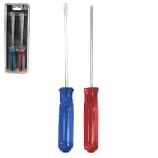JOGO DE CHAVE DE FENDA E PHILIPS COM PONTA IMANTADA + CABO PLASTICO MERRICK 2 PECAS
