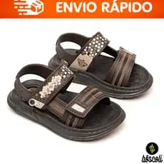 Sandália Chinelo Infantil Baby Kids Ortopédico com Velcro Original Crical usar com Meia  Nota Fiscal