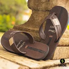 Chinelo de dedo Danper Original Masculino Adulto Genova Marrom