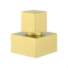 ACABAMENTO QUAD DOURADO P/ REGISTRO 1.1/4 E 1.1/2 ABS - BTO