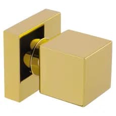 ACABAMENTO QUADRADO METAL DOURADO BRILHO P/ REGISTRO PADRAO ESTRIA FABRIMAR 1/2" 3/4" E 1"