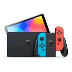 Nintendo Switch Oled preto  64 Gb Hdmi con Controles