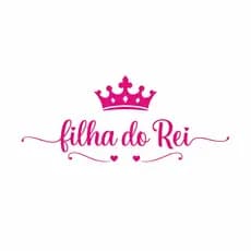 ADESIVO PARA CARRO MOTO E CAMINHÃO 13 CM Filha do Rei com coroa rosa qualidade