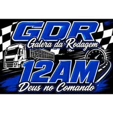 Bandeira  gdr  90x65 cm com 4 Ilhós Alta Qualidade para Caminhão, Parede ou Área Externa inpermeável