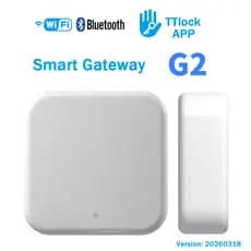 Bluetooth G2 Wifi Gateway Bloqueio De Impressão Digital Senha Inteligente Fechadura Da Porta Casa Ponte Ttlock Controle