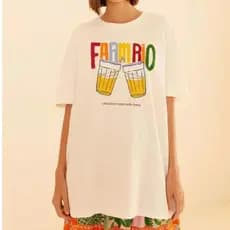 Camiseta Feminina Básica Estampa Verão Praia Pássaros - Camisa de Malha 100% Algodão - Envio Imediato - NB the Shirt