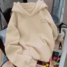 Moletom Canguru Estampa Minimalista Gatinho Tecido Peluciado 100% Algodão Envio Rápido