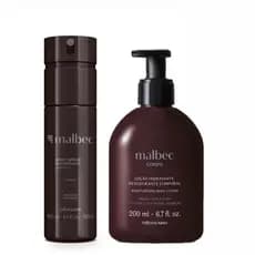 Kit Presente Malbec: Body Spray 100ml + Hidratante Desodorante 200ml