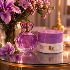 Kit Presente Liz D’essence: Desodorante Colônia 100ml + Creme Hidratante Desodorante Corporal 250g